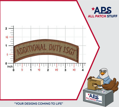 Additional Duty First Sergeant Tab - 2 Pack