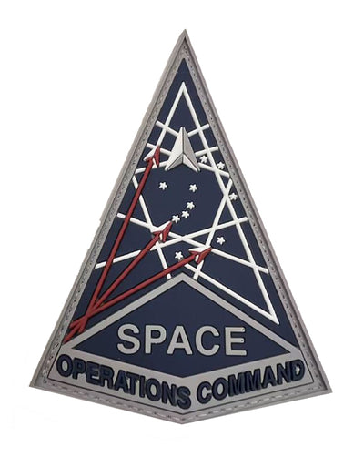 U.S Space Force (USSF) PVC Patch Space Operations Command