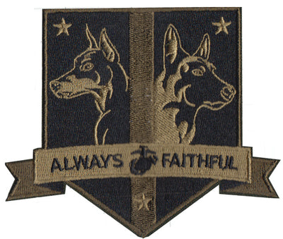 USMC Marine Corps MWD K9 Subdued Patch